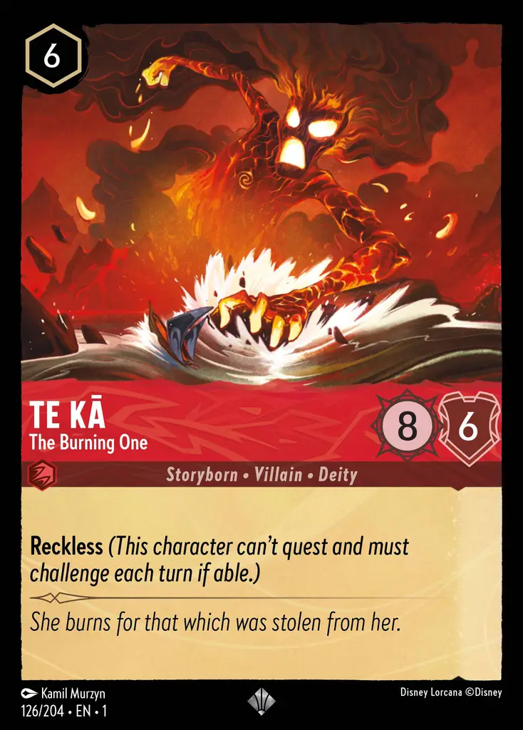 Te K | Lorcana Cards | Dreamborn.ink