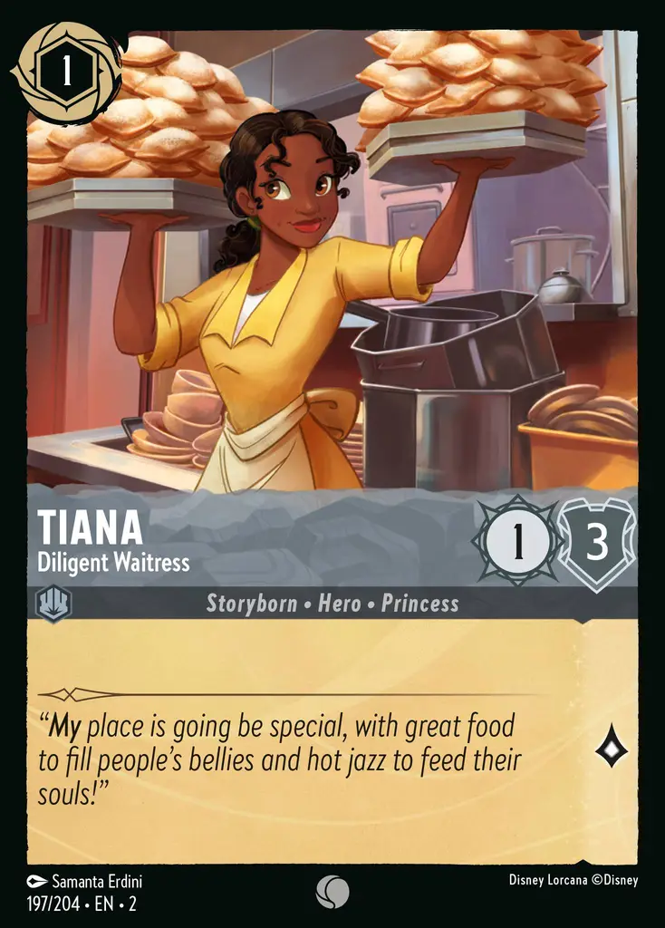 Tiana - Cameriera Diligente