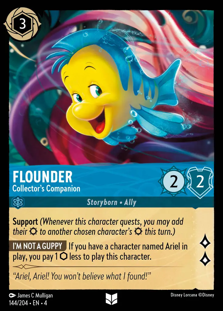 flounder-collector-s-companion-lorcana-cards-dreamborn-ink
