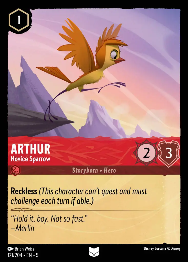 Arthur - Novice Sparrow