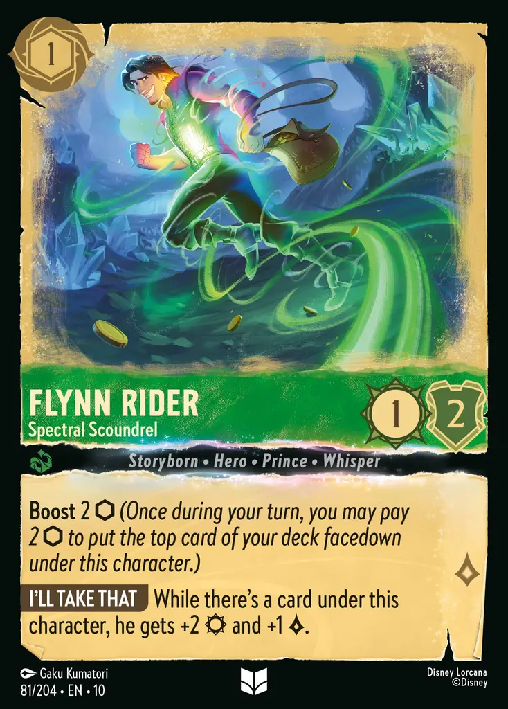 Flynn Rider - Spectral Scoundrel | Lorcana Cards | Dreamborn.ink