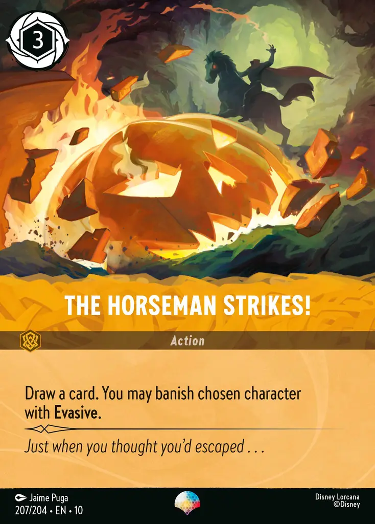 The Horseman Strikes!