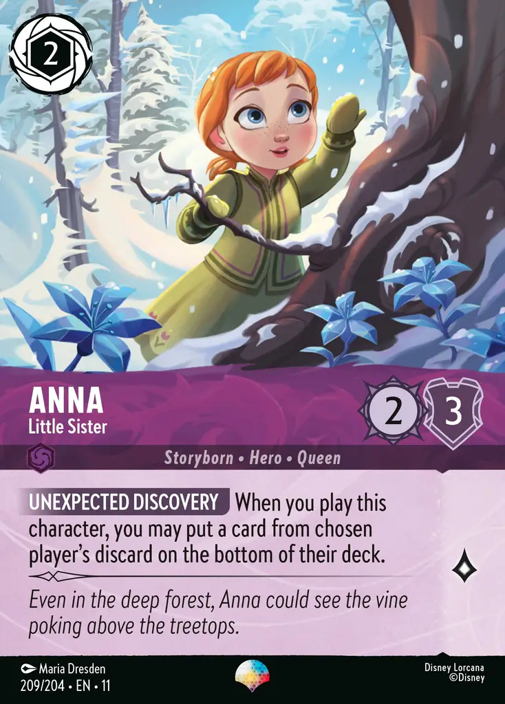 anna lorcana card Anna | Lorcana Cards