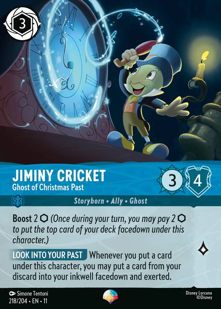 Jiminy Cricket - Ghost of Christmas Past