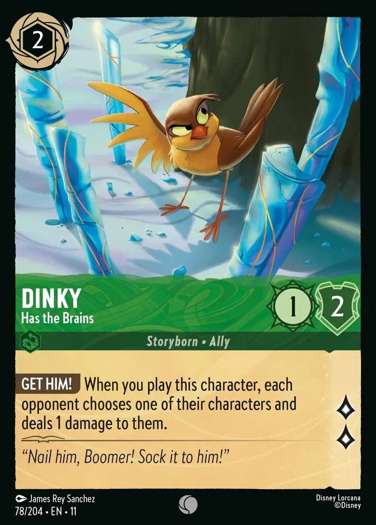 Dinky - Has the Brains