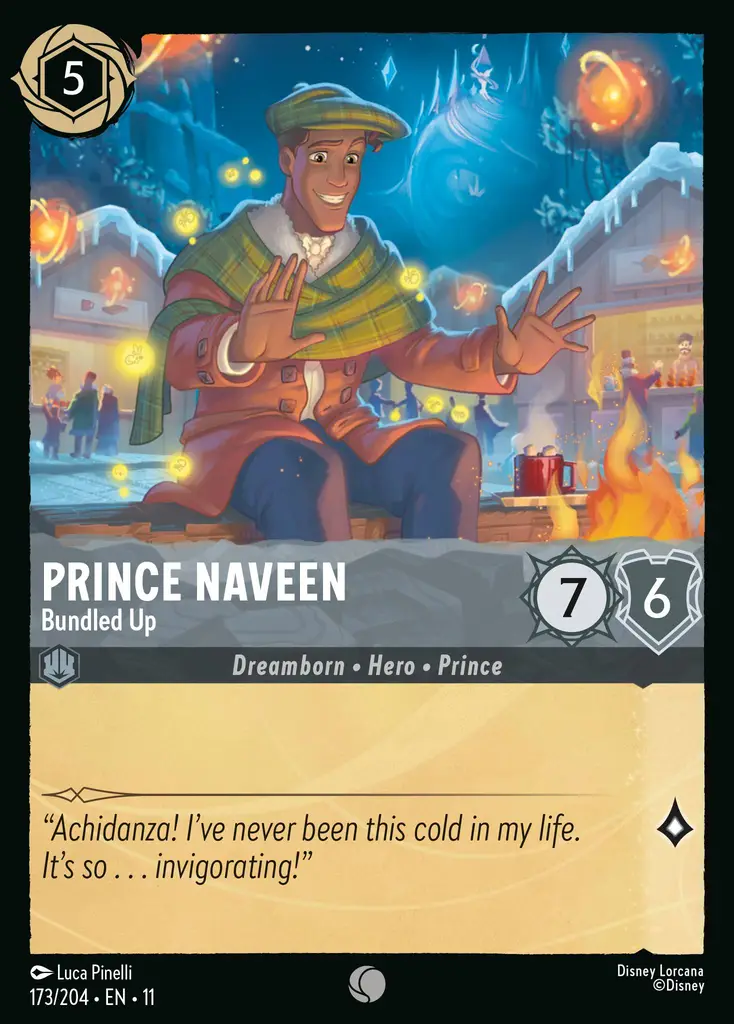 Prince Naveen - Bundled Up