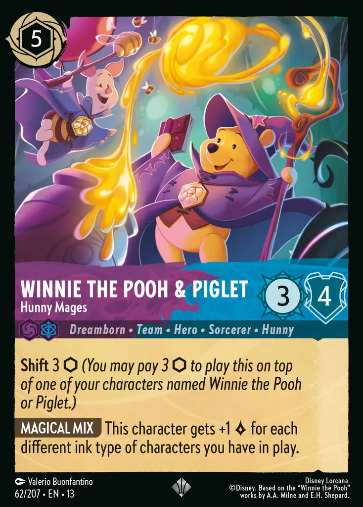 Winnie the Pooh & Piglet - Hunny Mages