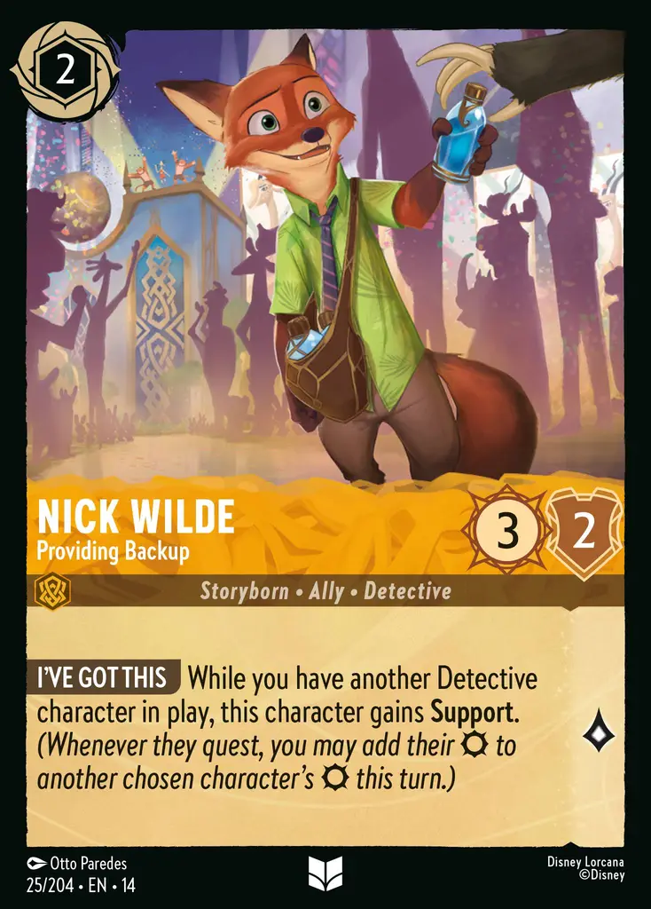 Nick Wilde | Lorcana Cards | Dreamborn.ink