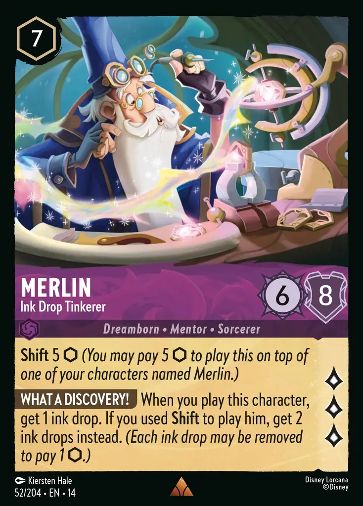 Merlin - Ink Drop Tinkerer