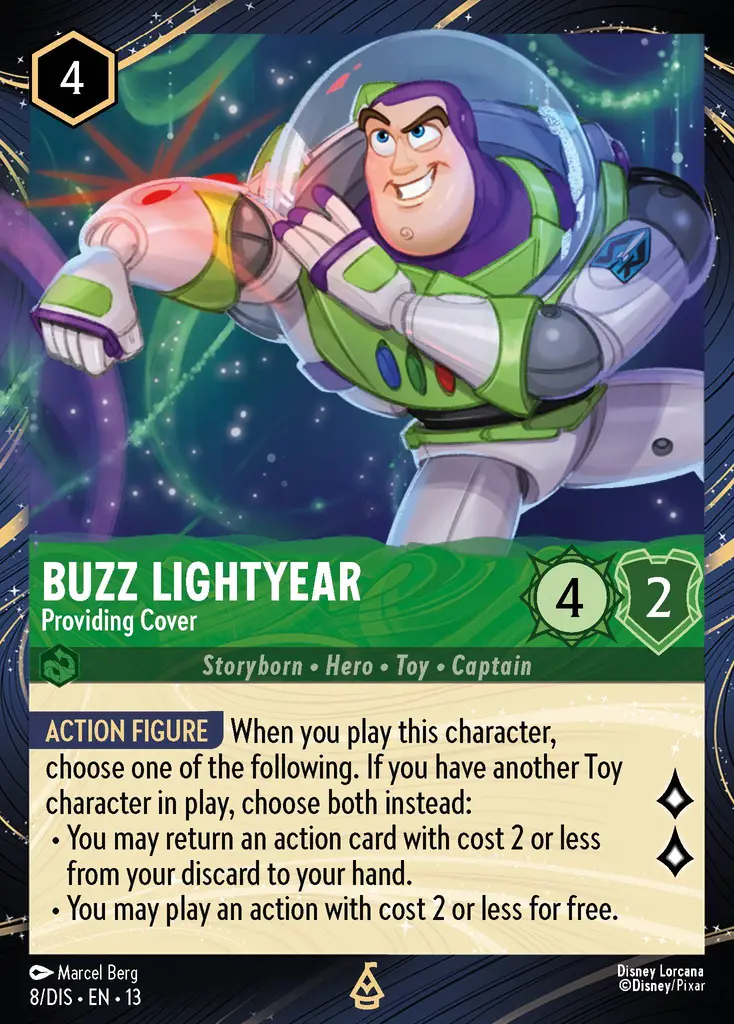 Buzz Lightyear - Providing Cover