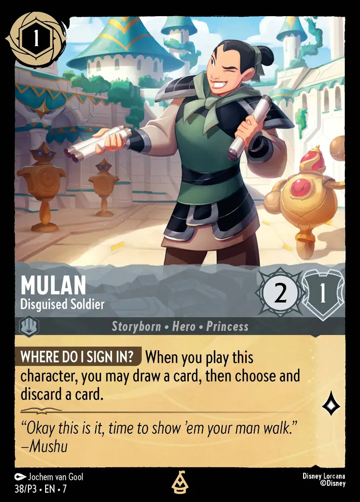 Mulan - Disguised Soldier