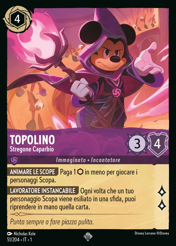 Topolino - Stregone Caparbio