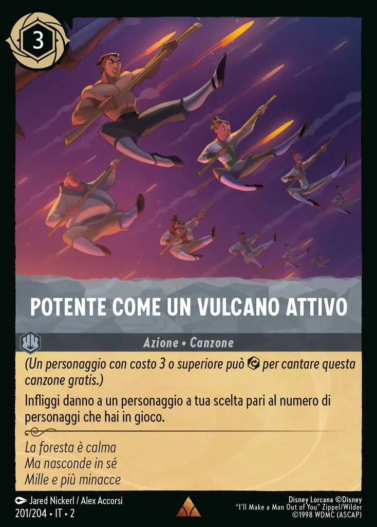 Potente Come un Vulcano Attivo