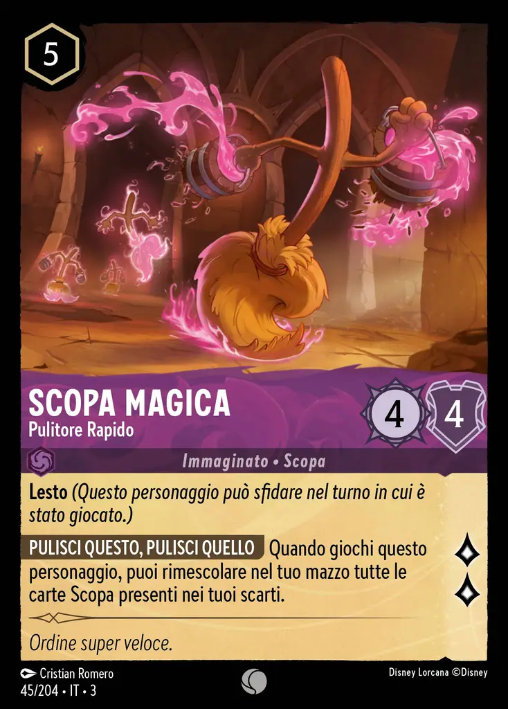 Scopa Magica - Pulitore Rapido