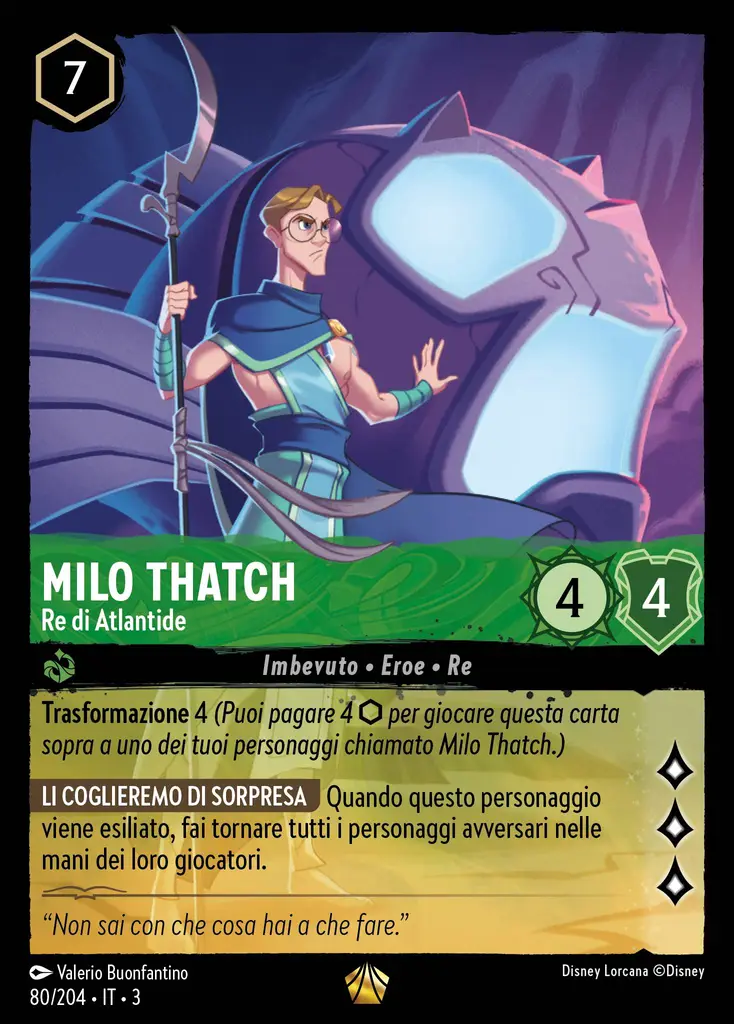 Milo Thatch - Re di Atlantide