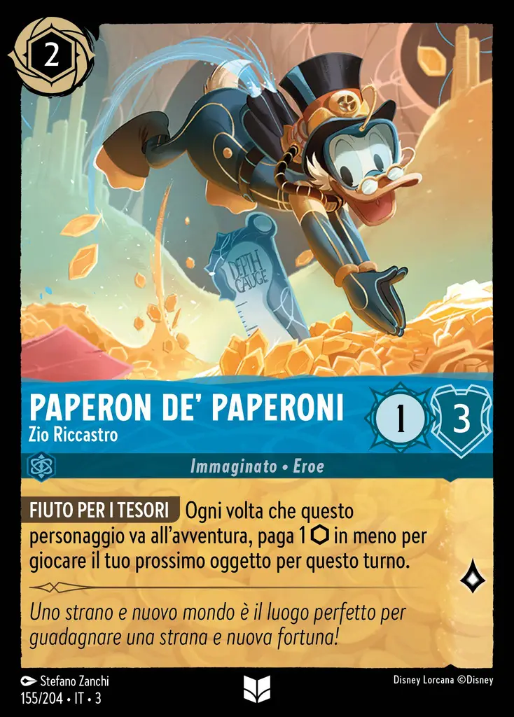 Paperon de' Paperoni - Zio Riccastro
