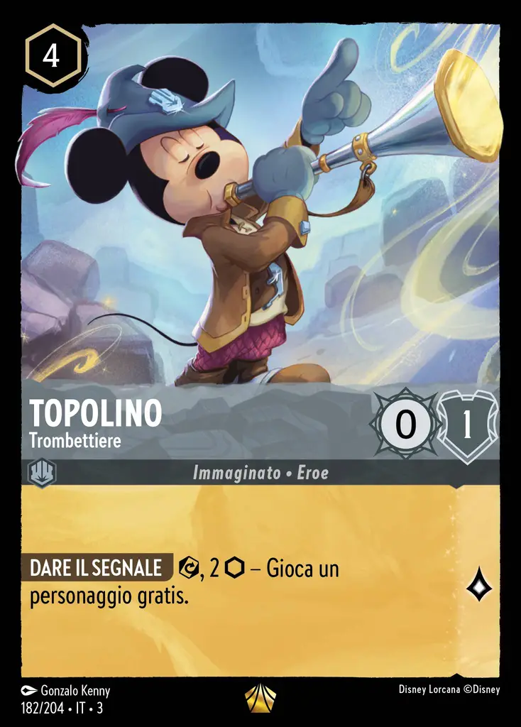 Topolino - Trombettiere