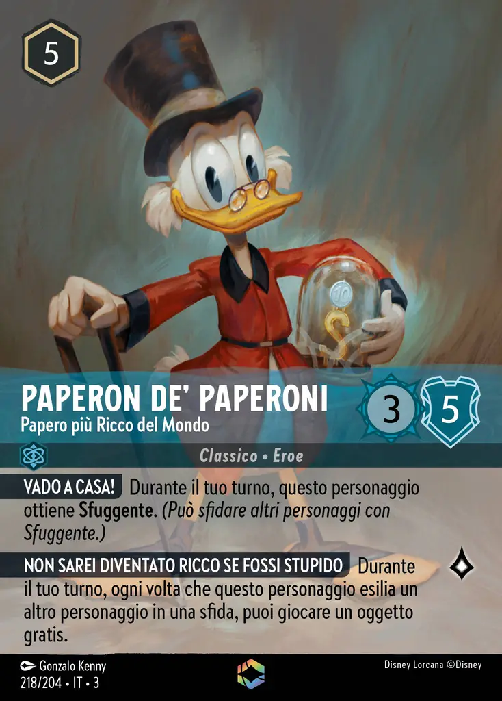 Paperon de' Paperoni - Papero più Ricco del Mondo