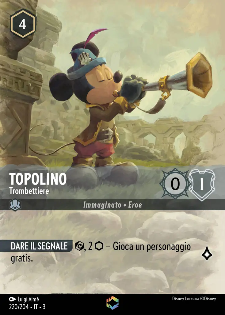 Topolino - Trombettiere
