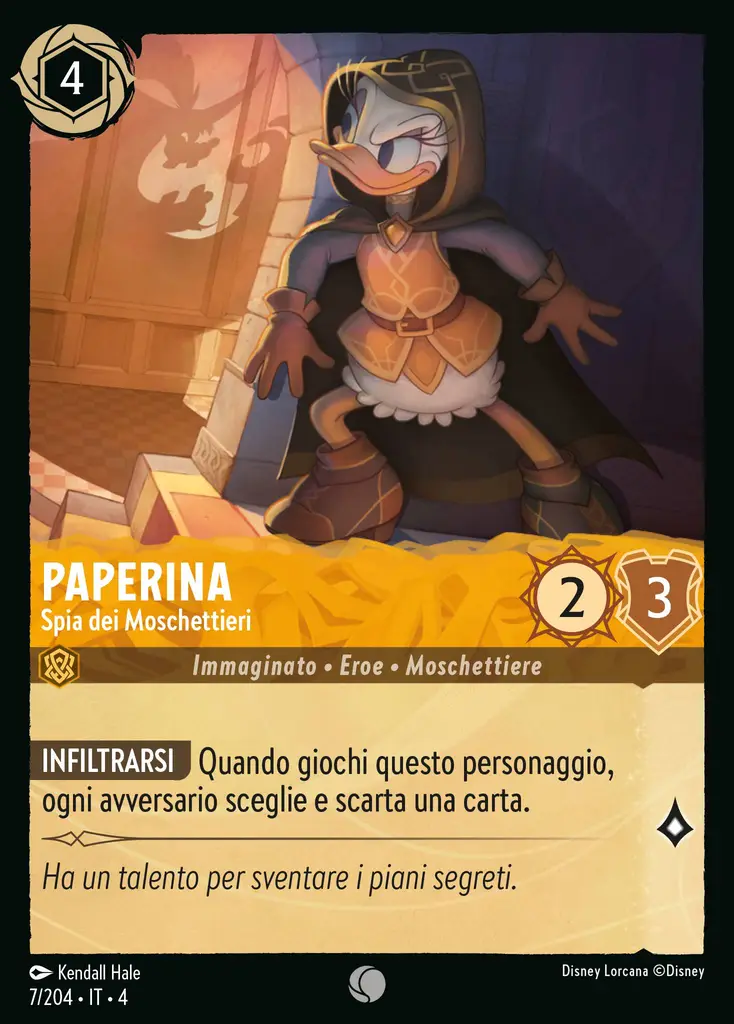 Paperina - Spia dei Moschettieri