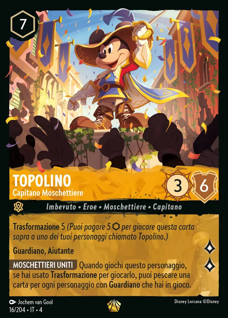Topolino - Capitano Moschettiere