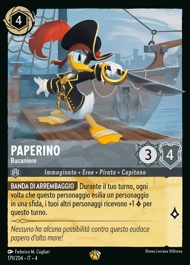 Paperino - Bucaniere
