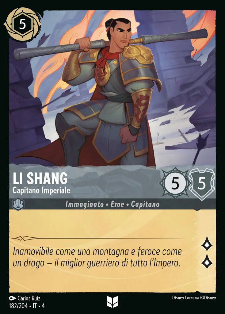 Li Shang - Capitano Imperiale