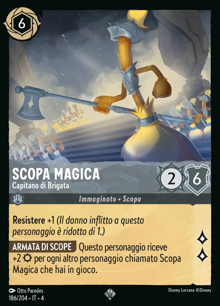 Scopa Magica - Capitano di Brigata