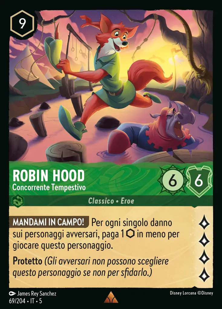 Robin Hood - Concorrente Tempestivo