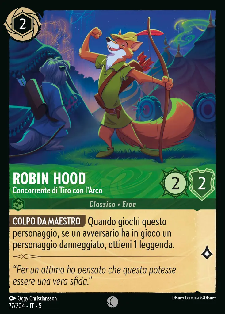 Robin Hood - Concorrente di Tiro con l'Arco