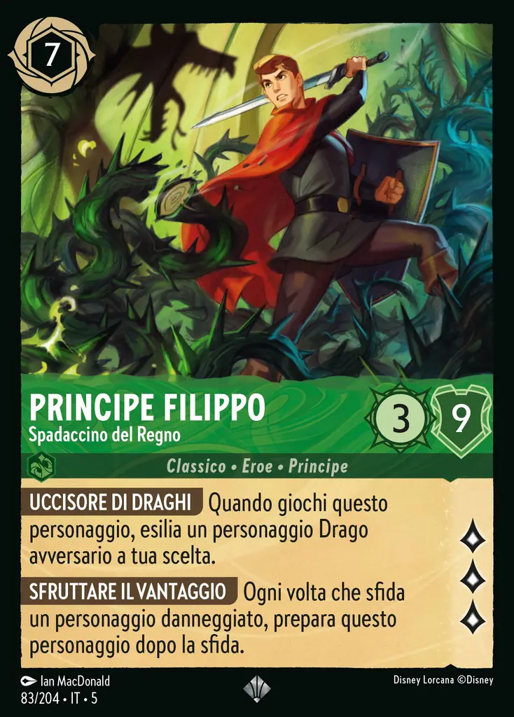 Principe Filippo - Spadaccino del Regno