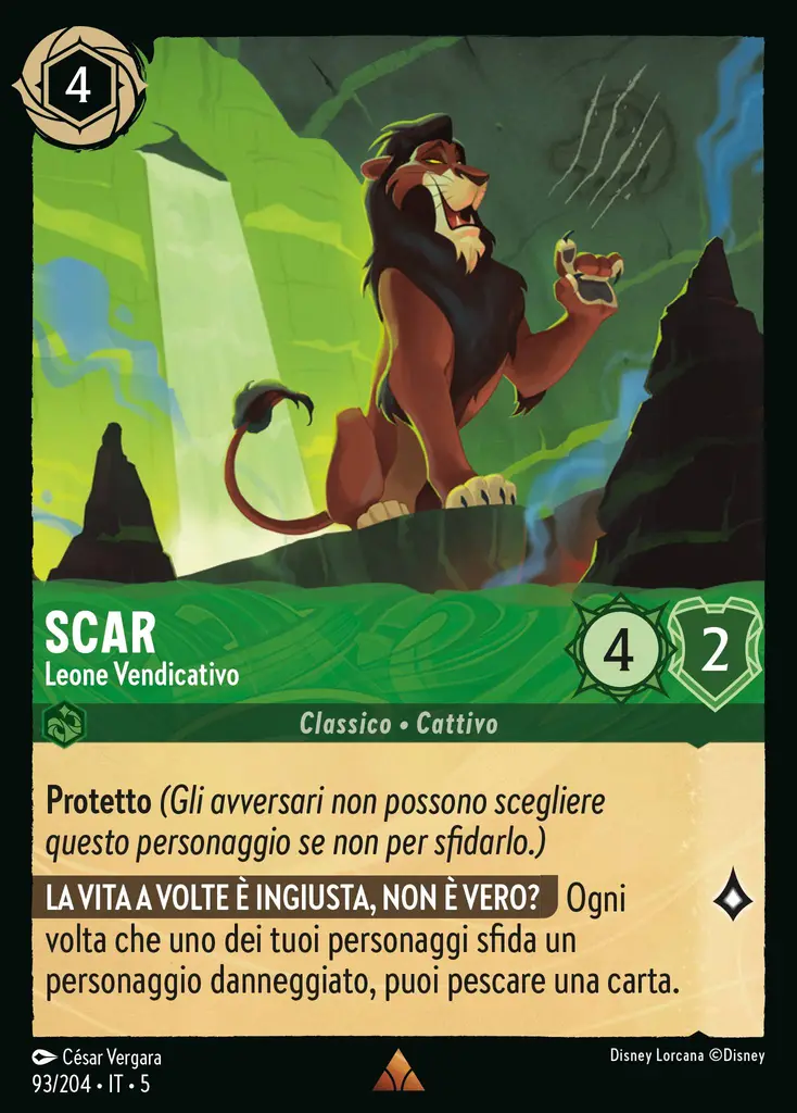 Scar - Leone Vendicativo