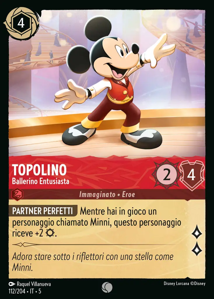 Topolino - Ballerino Entusiasta