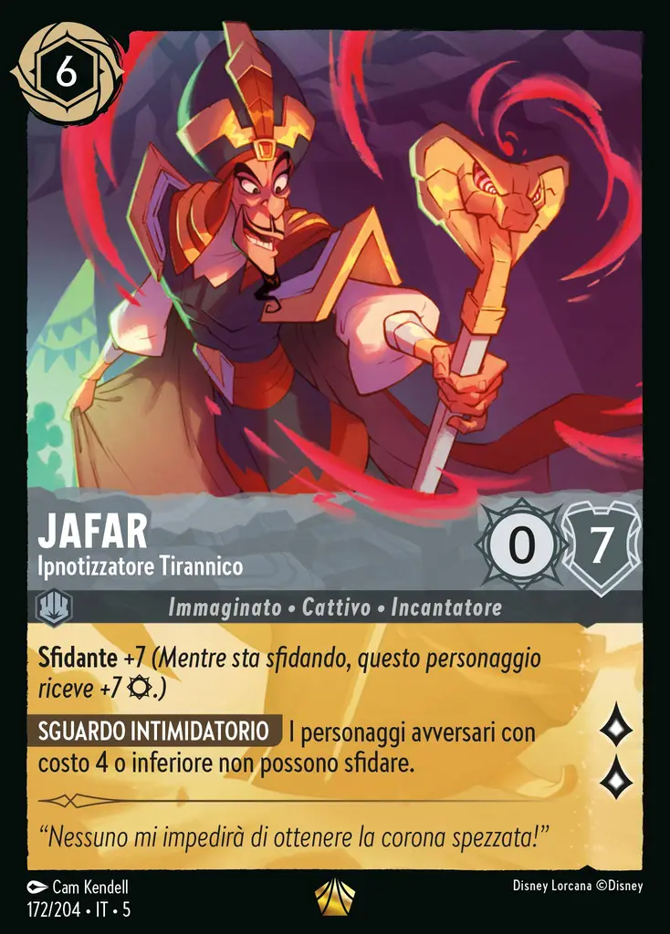 Jafar - Ipnotizzatore Tirannico