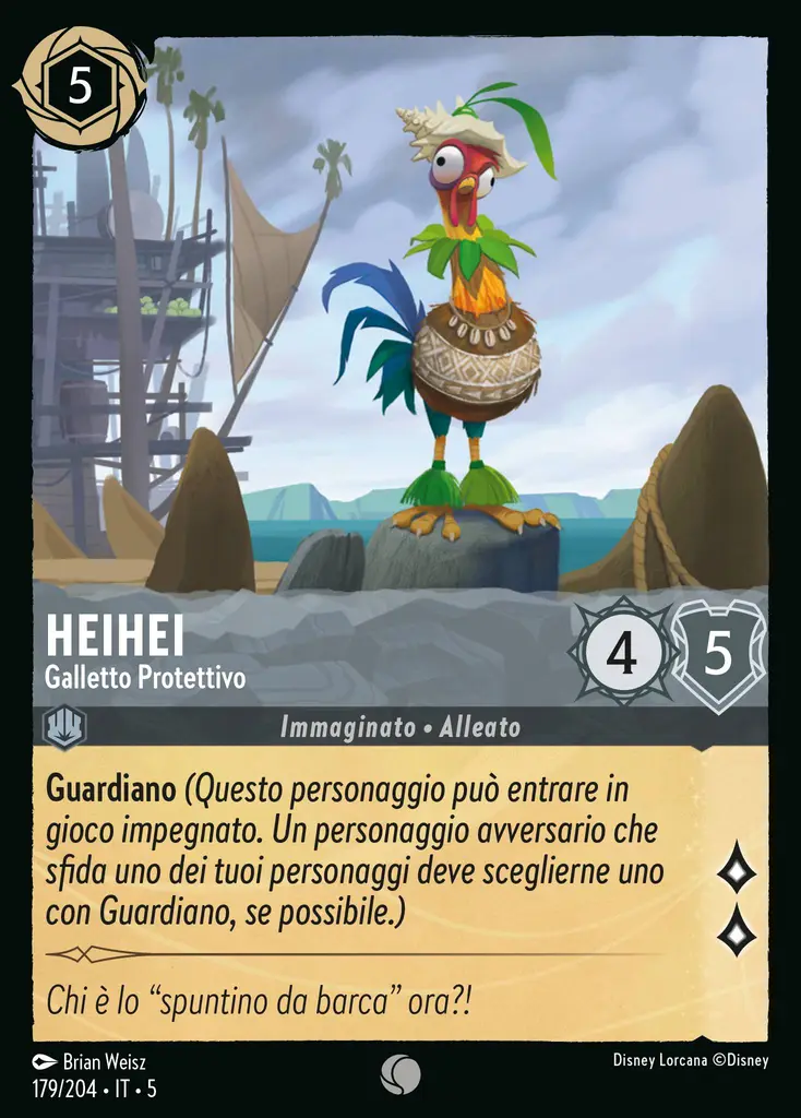 Heihei - Galletto Protettivo