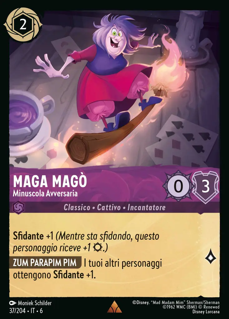 Maga Magò - Minuscola Avversaria