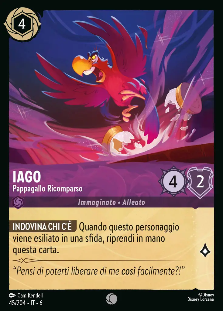 Iago - Pappagallo Ricomparso