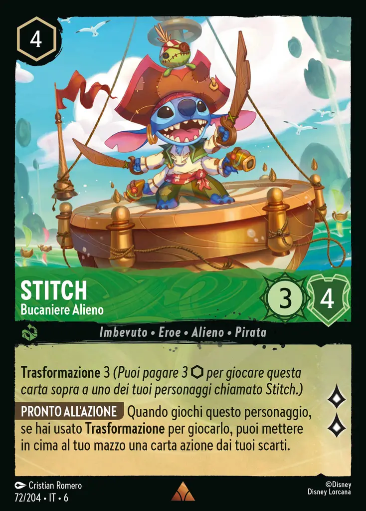 Stitch - Bucaniere Alieno