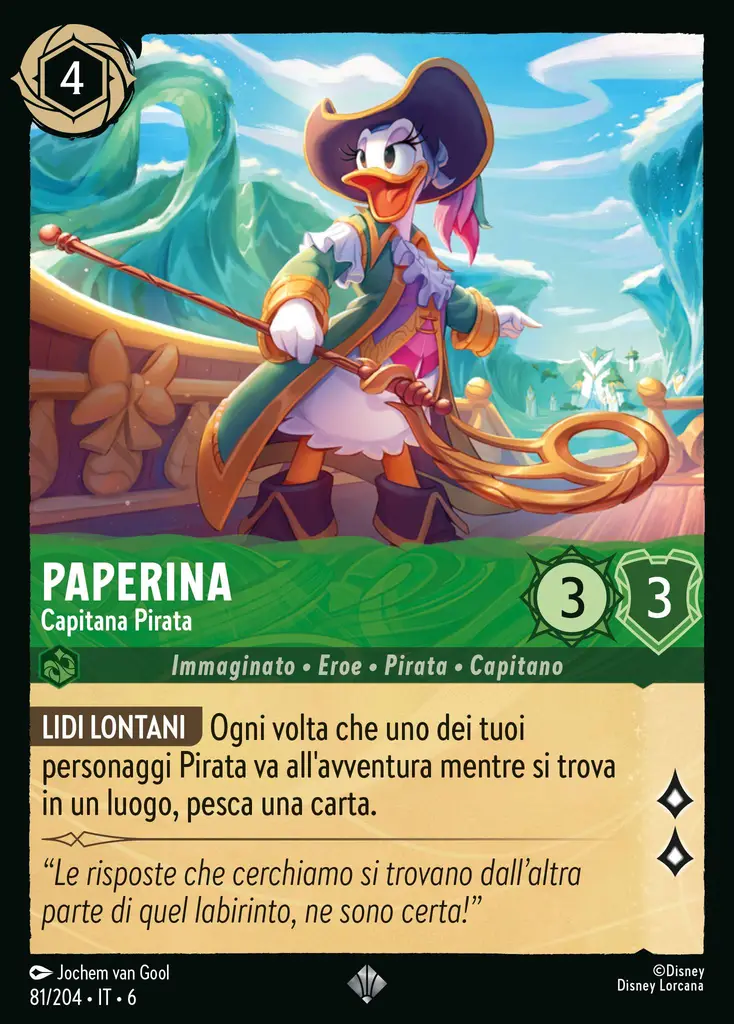 Paperina - Capitana Pirata