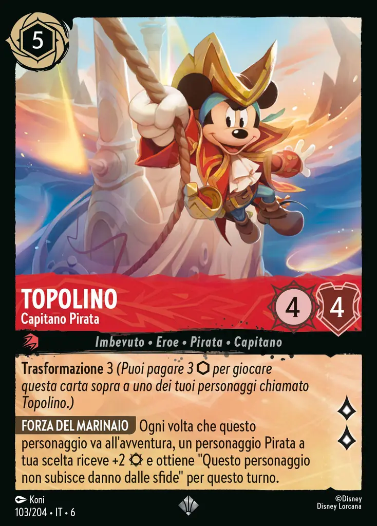 Topolino - Capitano Pirata
