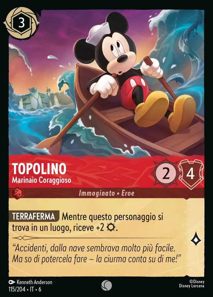 Topolino - Marinaio Coraggioso
