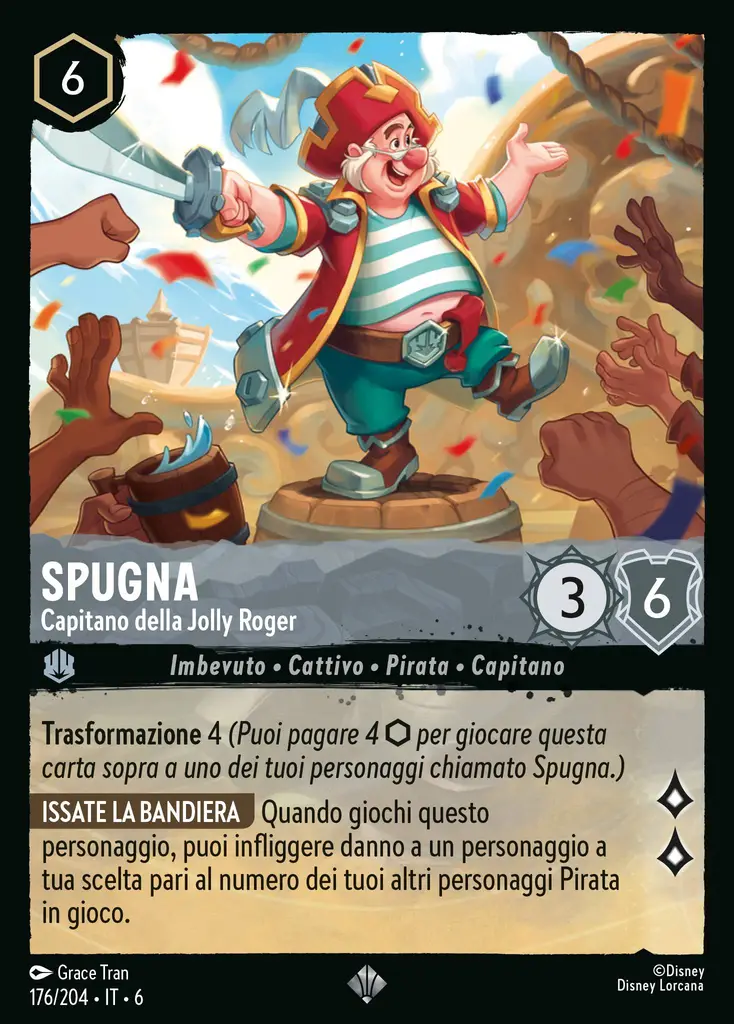 Spugna - Capitano della Jolly Roger
