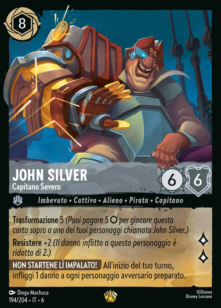 John Silver - Capitano Severo