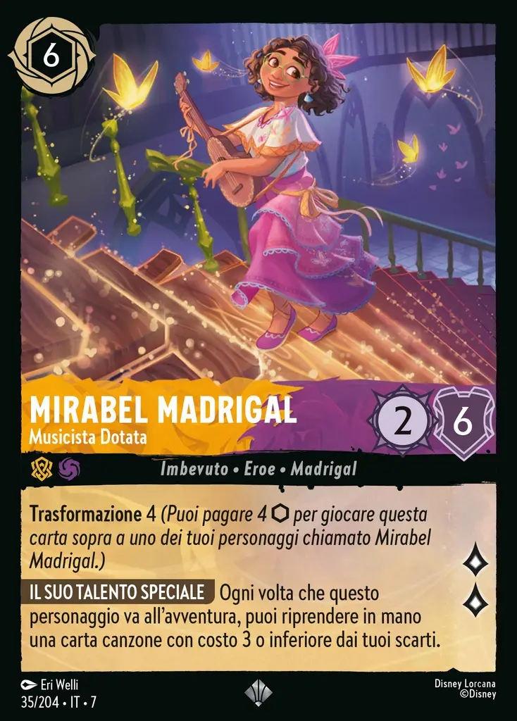 Mirabel Madrigal - Musicista Dotata