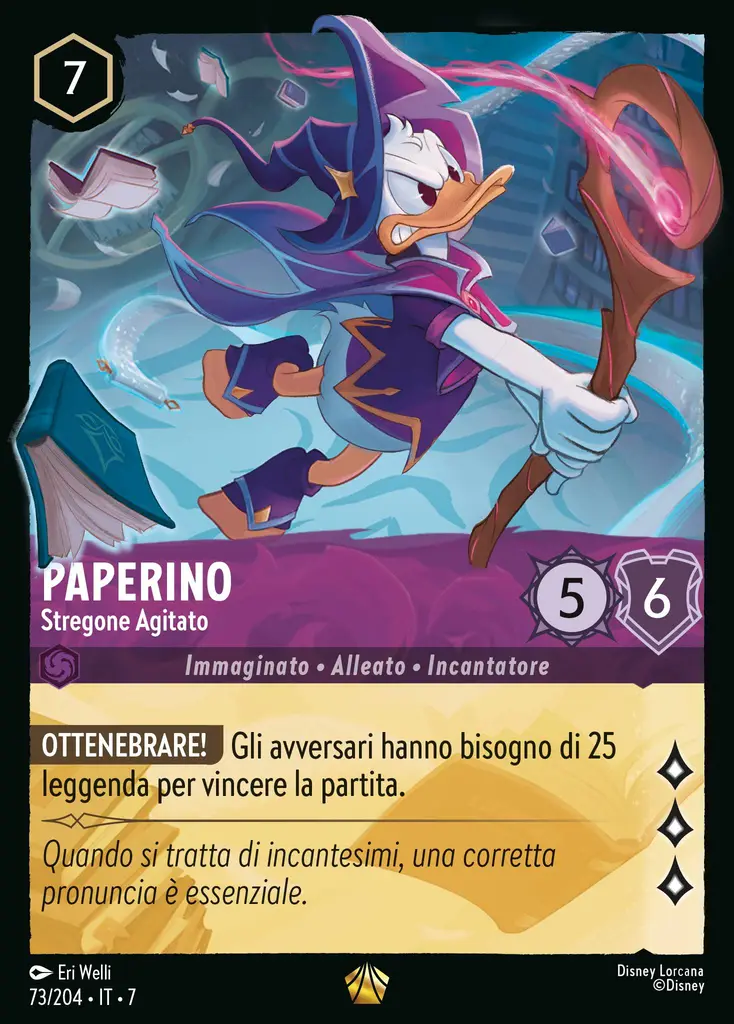 Paperino - Stregone Agitato