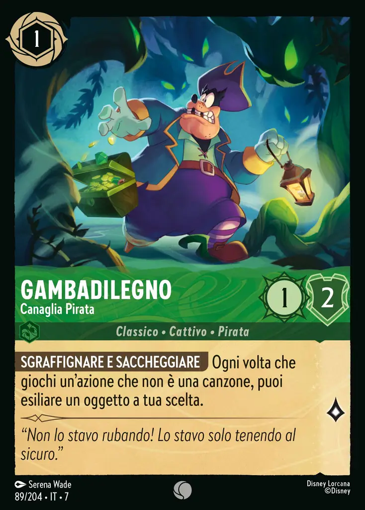 Gambadilegno - Canaglia Pirata