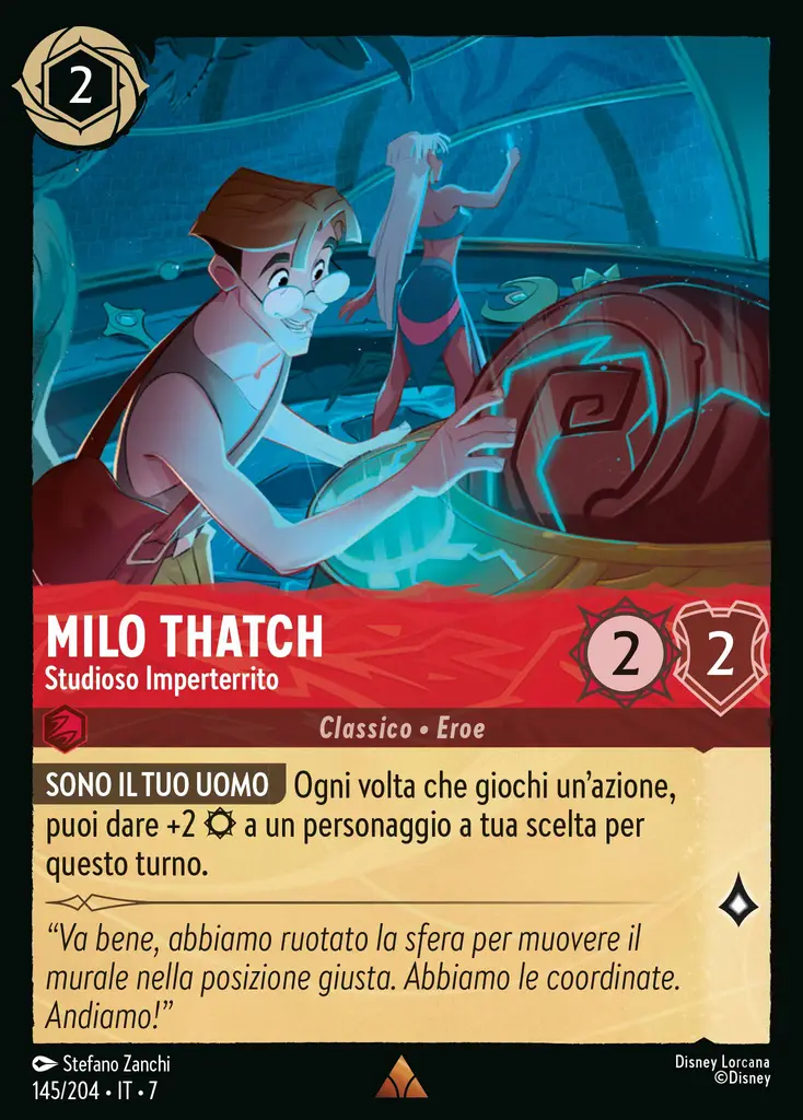 Milo Thatch - Studioso Imperterrito