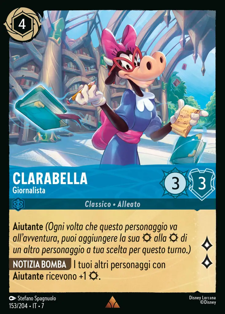 Clarabella - Giornalista