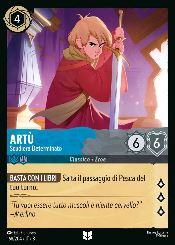 Artù - Scudiero Determinato