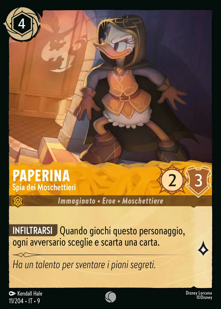 Paperina - Spia dei Moschettieri